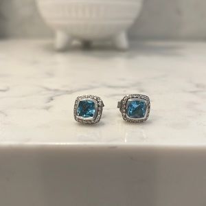 David Yurman Albion Topaz Earrings